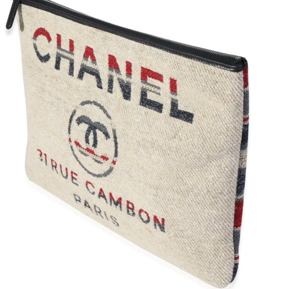Chanel Canvas Clutch / Pouch - Picture 3 of 8